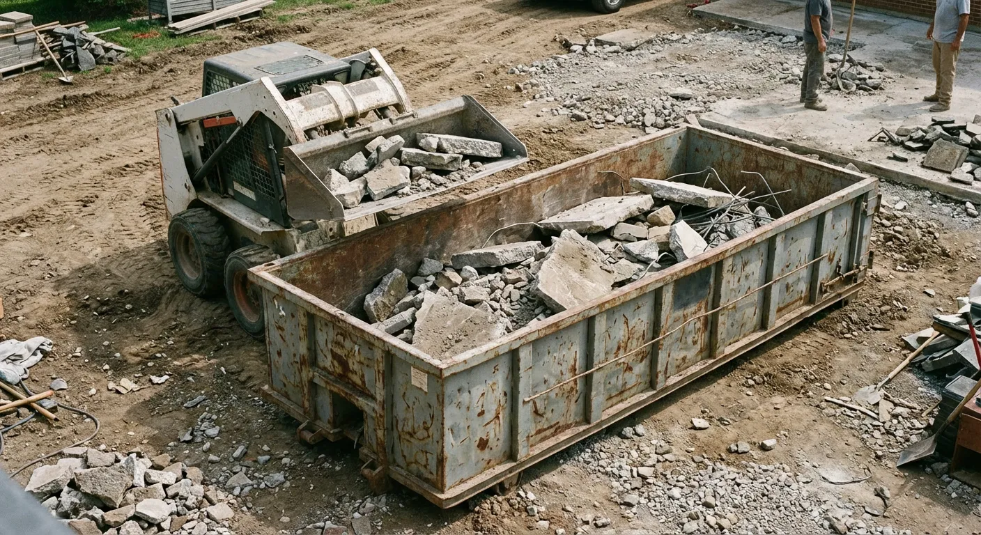 Heavy Concrete Patio Removal in Allentown, PA