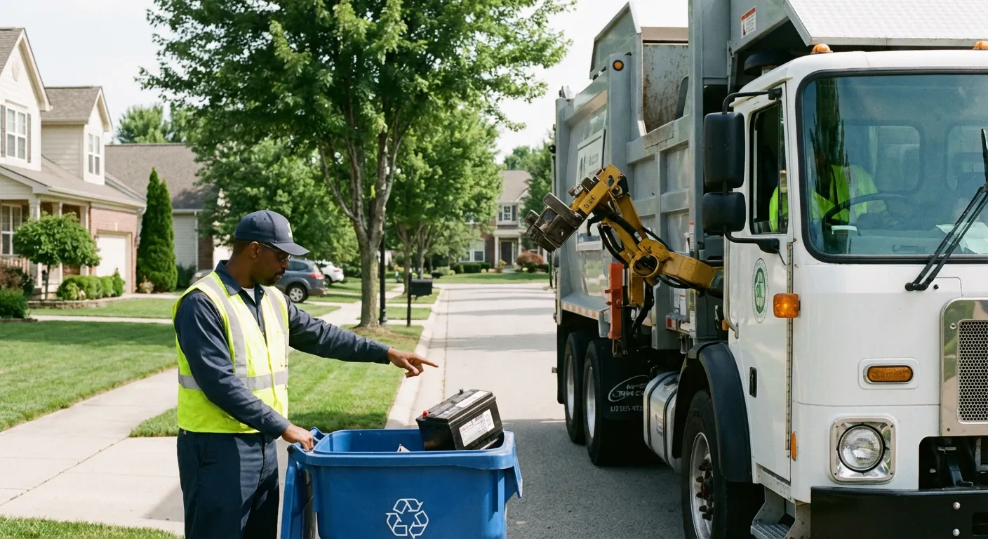 Prohibited items and hazardous materials for dumpster rental in Allentown, PA