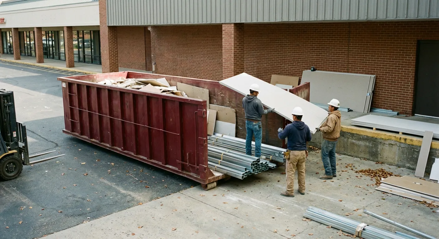 Commercial Strip-Mall Demolition in Allentown, PA