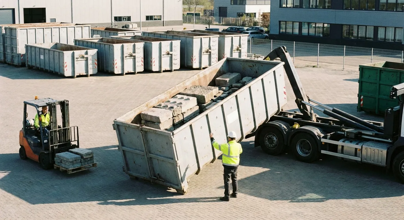 Heavy duty concrete dumpster specifications in Allentown, PA