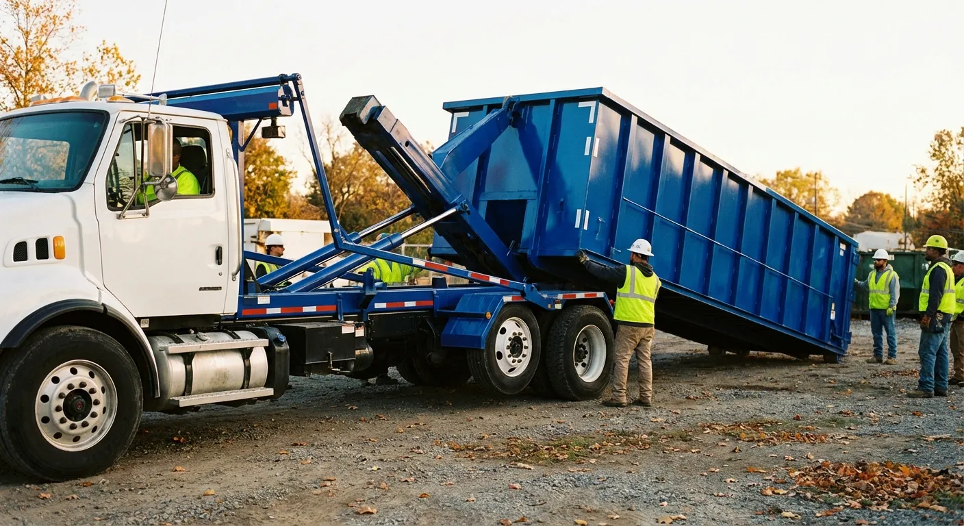 Waste management and dumpster rental services in Allentown, PA